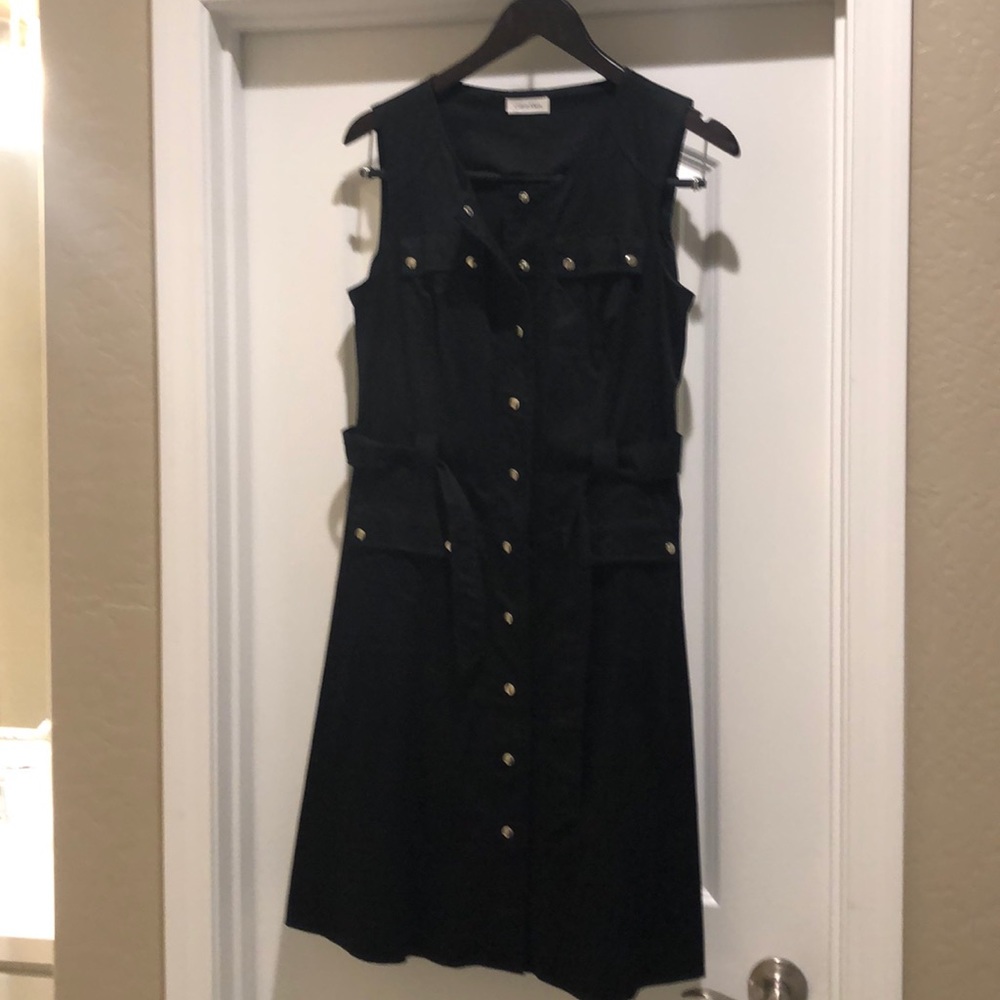 Black summer dress